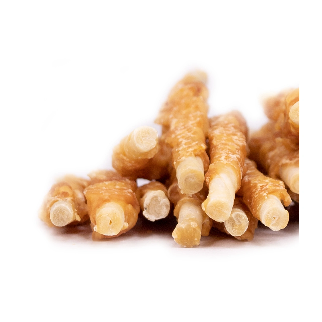 Snackit Rawhide tyggepinde med kylling 13 cm 500 g